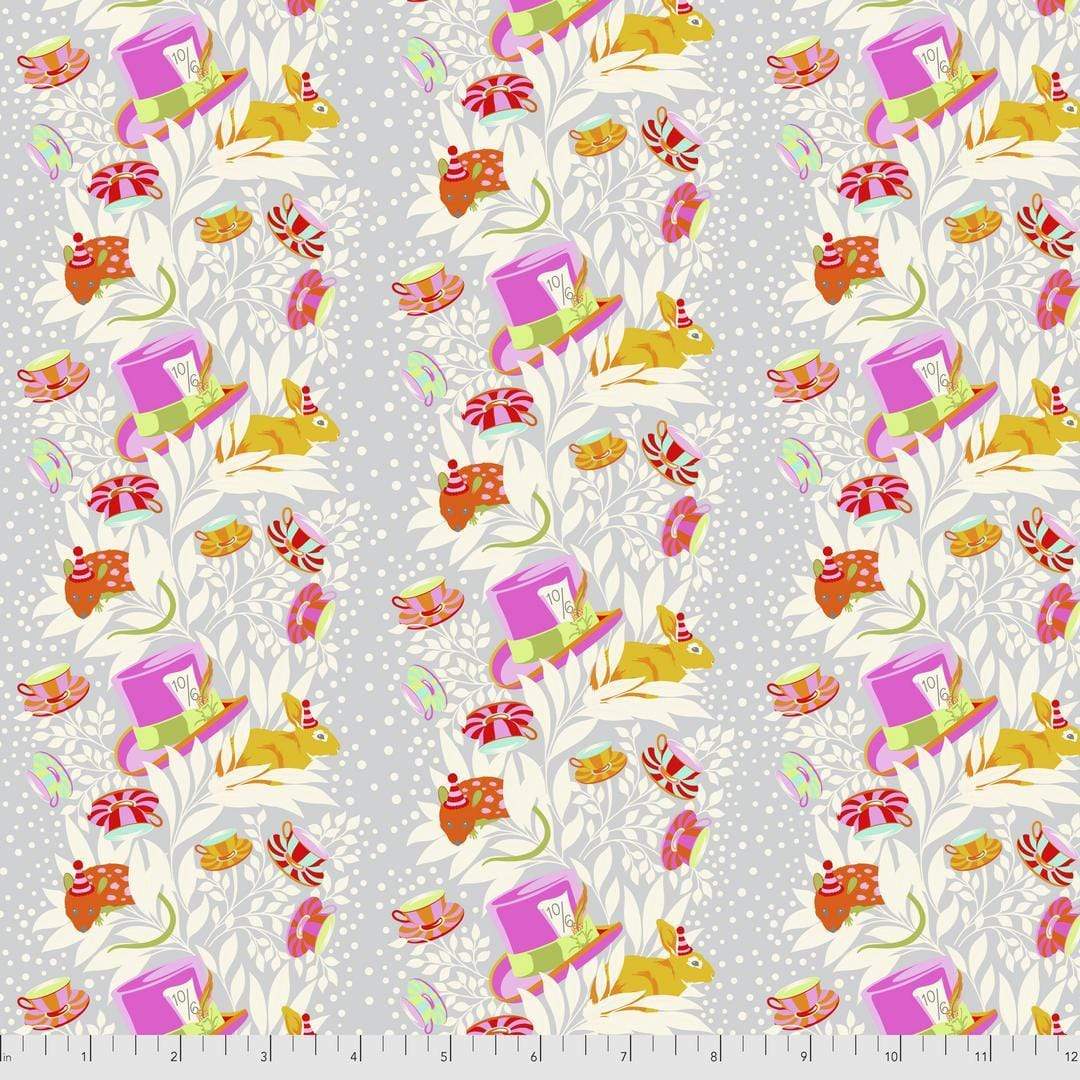 Artistic Quilts with Color Fabric Tula Pink Curioser and Curioser - 6PM SOMEWHERE- SKU #PWTP165.WONDER SHIPPING JUNE 2021