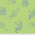 Artistic Quilts with Color Fabric Tula Pink - DAYDREAMER - LIL JAGUARS - SKU #PWTP174.KIWI SHIPPING NOVEMBER 2021