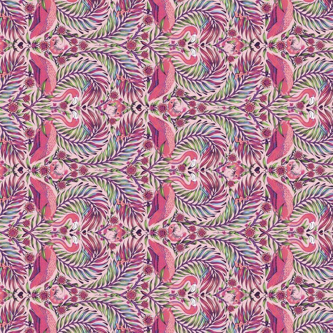 Artistic Quilts with Color Fabric Tula Pink - DAYDREAMER - PRETTY IN PINK - SKU #PWTP169.DRAGONFRUIT SHIPPING NOVEMBER 2021