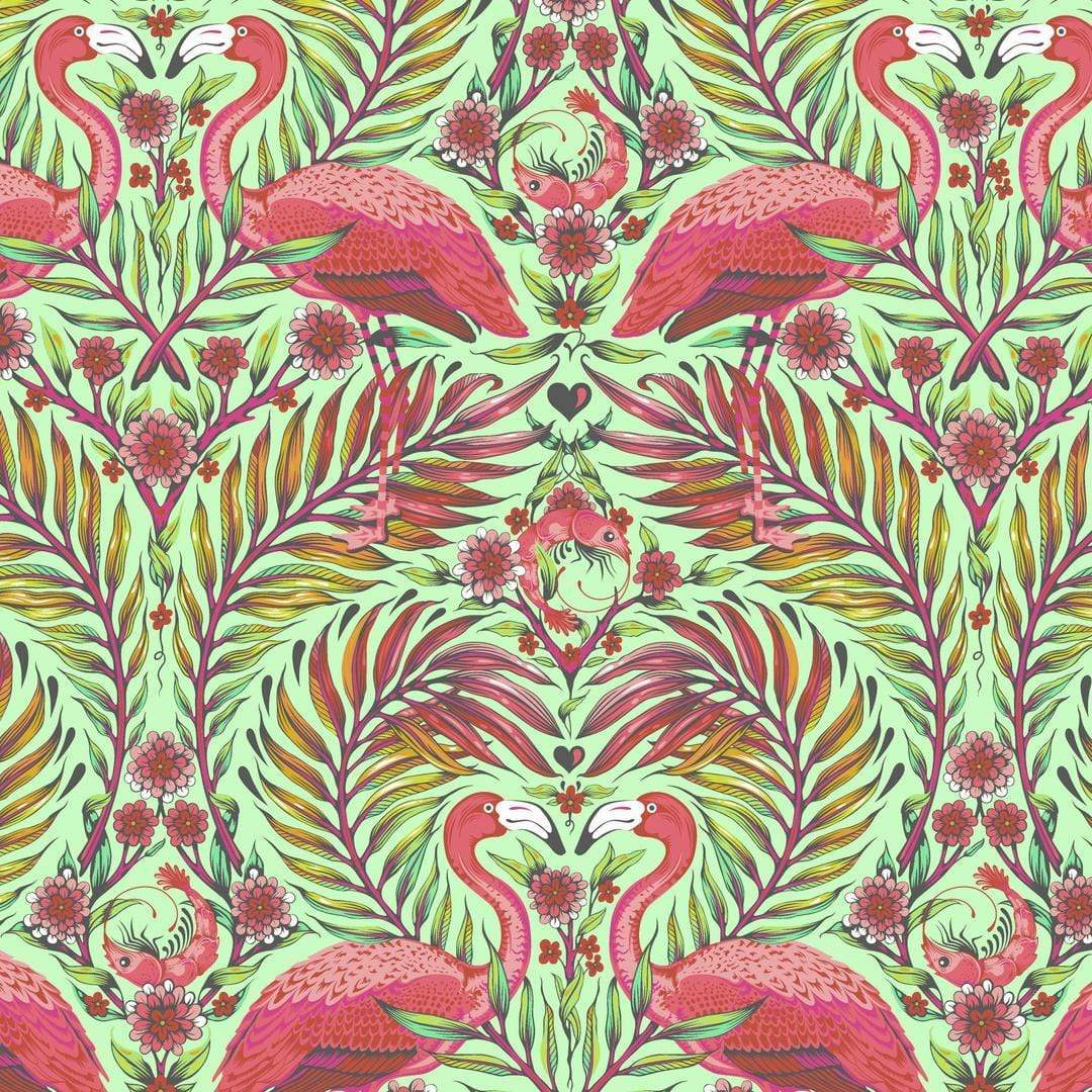 Artistic Quilts with Color Fabric Tula Pink - DAYDREAMER - PRETTY IN PINK - SKU #PWTP169.MANGO SHIPPING NOVEMBER 2021