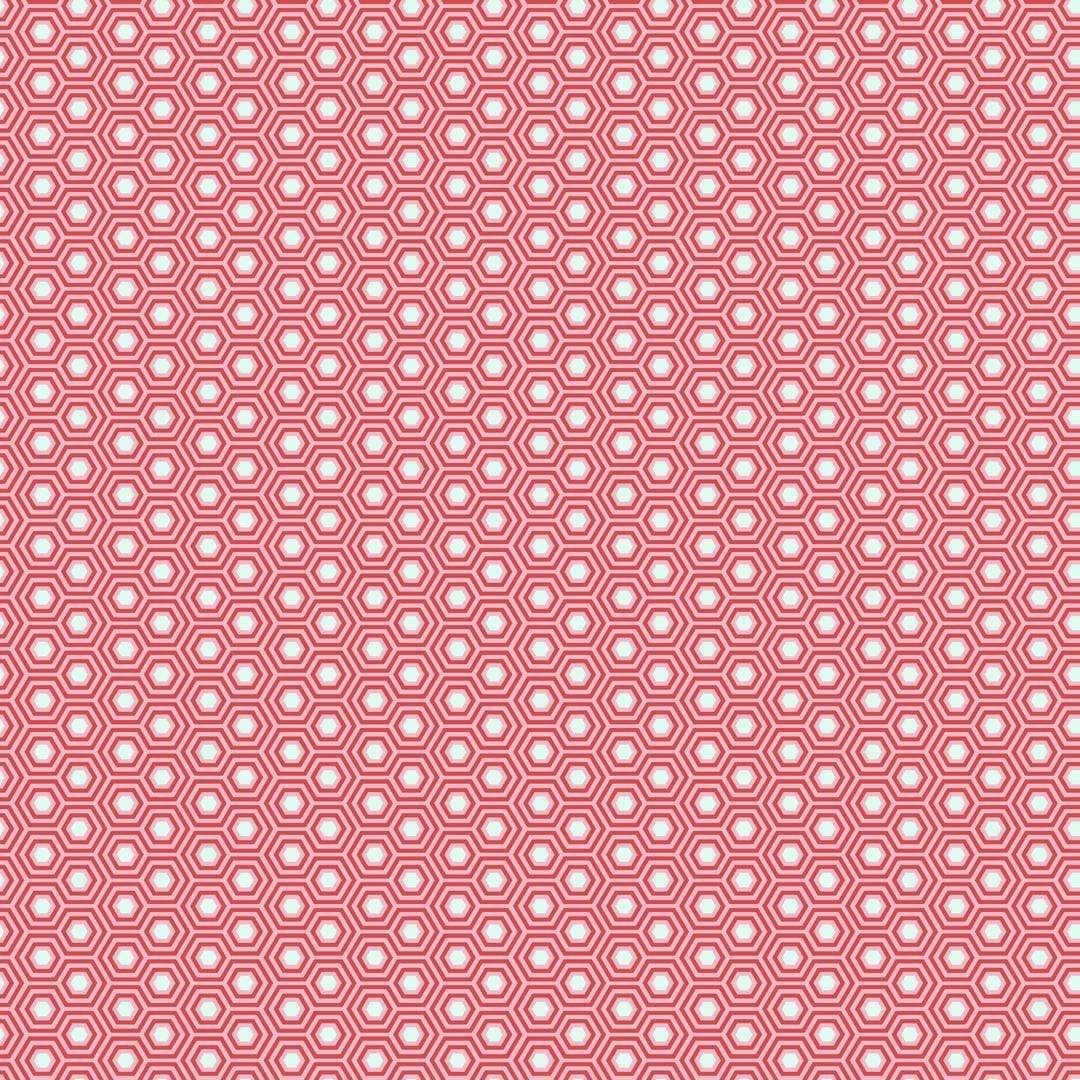 Artistic Quilts with Color Fabric Tula Pink True Colors - Hexy - THISTLE SKU #PWTP150.FLAMINGO