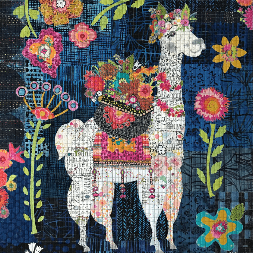 Artistic Quilts with Color Indie Collage Quilt Kit: SHIPPING IN JUNE