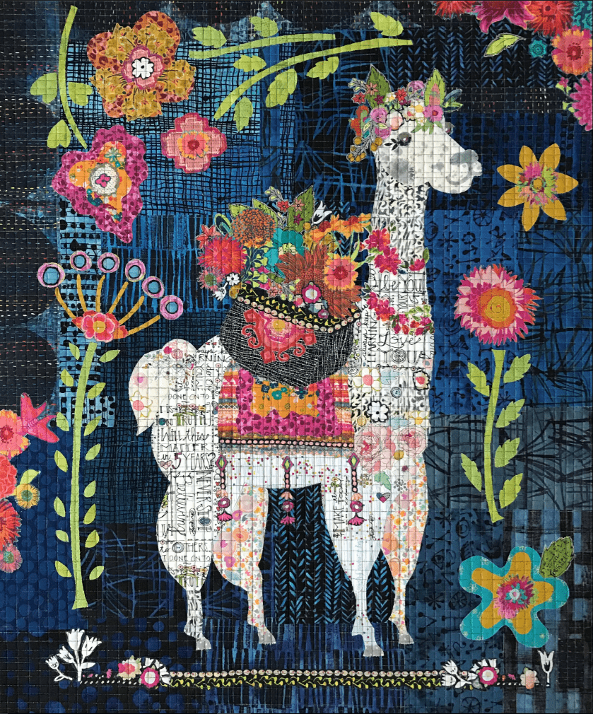 Artistic Quilts with Color Indie Collage Quilt Kit: SHIPPING IN JUNE
