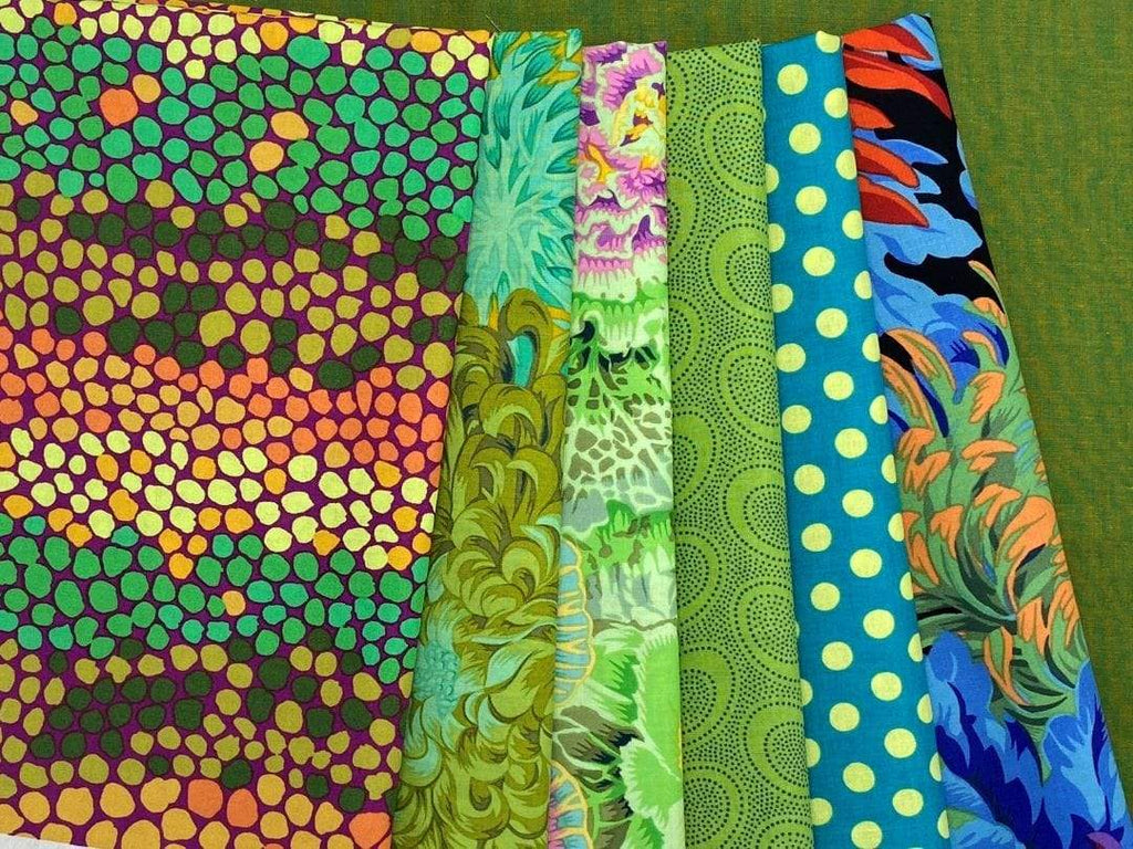 Artistic Quilts with Color KAFFE FASSETT 2021 monthly fabric club