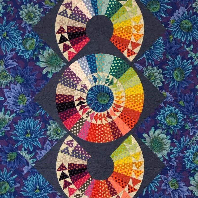 Artistic Quilts with Color KAFFE FASSETT - SEEING SPOTS QUILT KIT