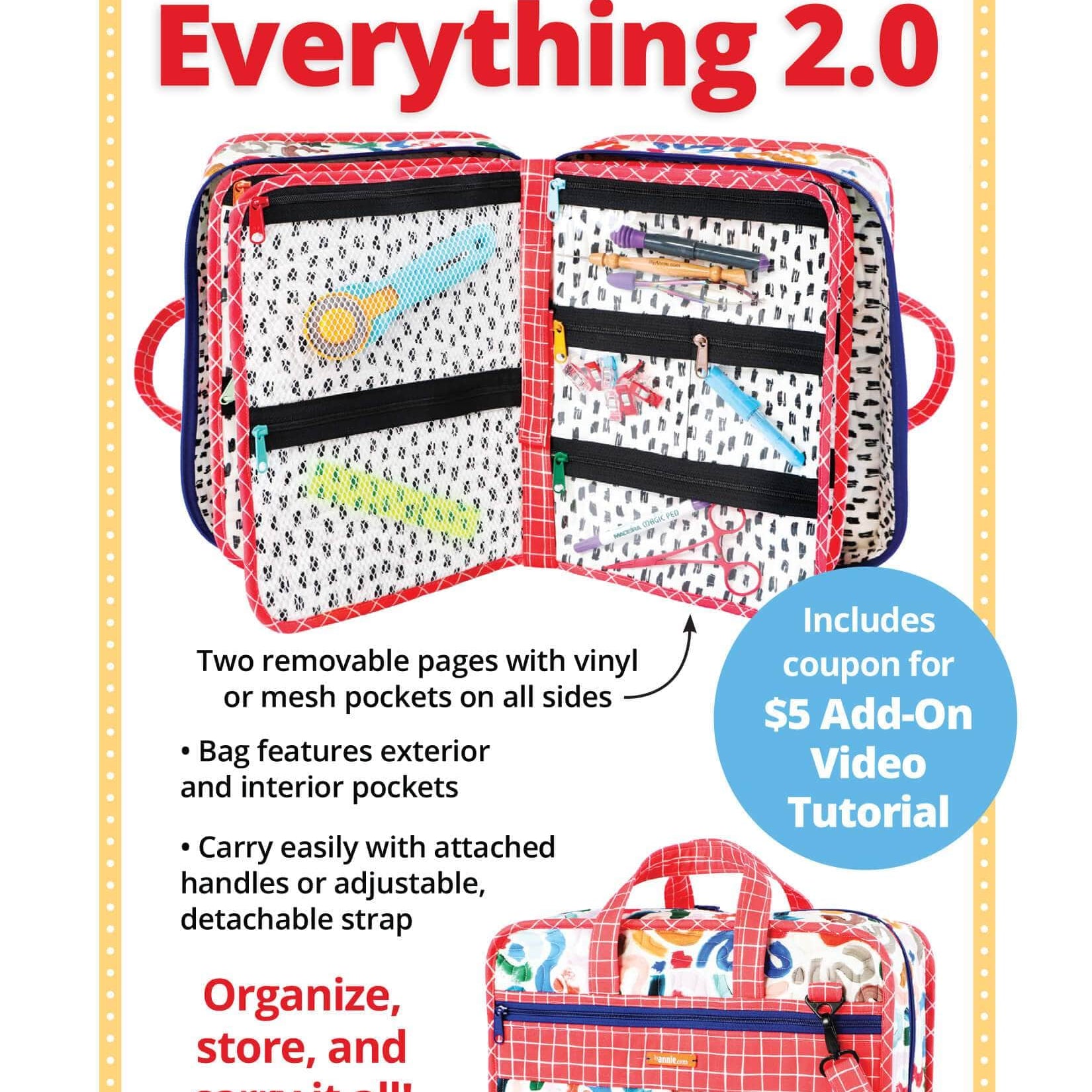 Artistic Quilts with Color pattern BYANNIE - A Place for Everything 2.0