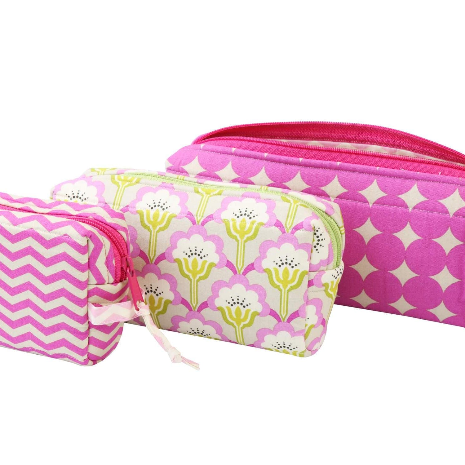 Artistic Quilts with Color pattern BYANNIE - All Bottled Up Zippered bag