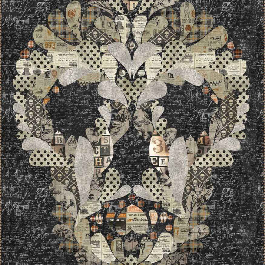 Artistic Quilts with Color Quilt Kit TIM HOLTZ - MR. SKELLINGTON QUILT KIT: SHIPPING MAY 2021