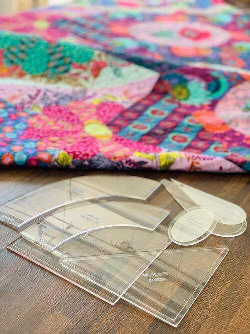 Artistic Quilts with Color template Anna Maria Visions Quilt Template Set: PRE-ODER, SHIPPING IN MAY 2021