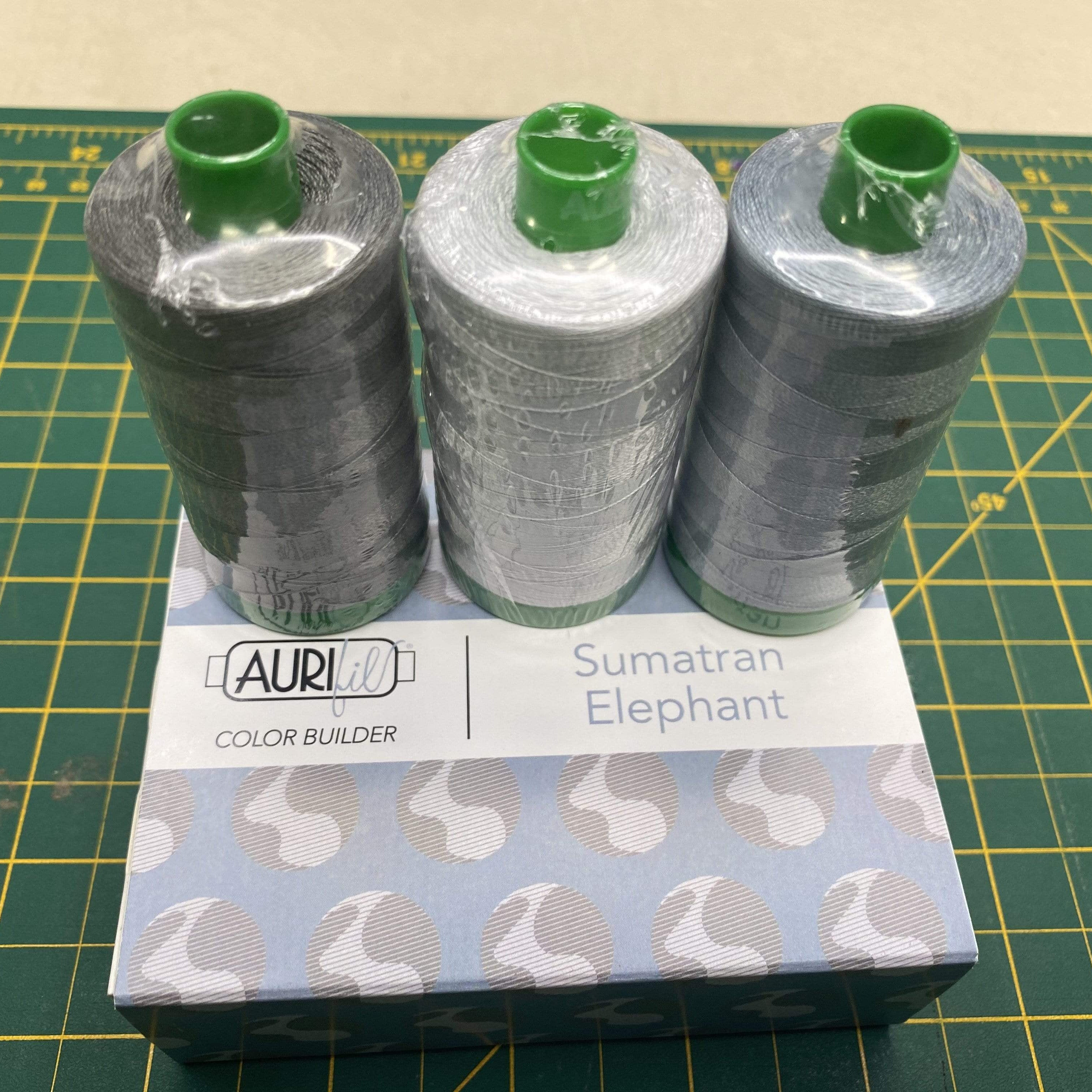 Artistic Quilts with Color Thread 2021 January Sumatran Elephant