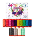 Artistic Quilts with Color Thread Tula Pink Homemade Box Aurifil Thread