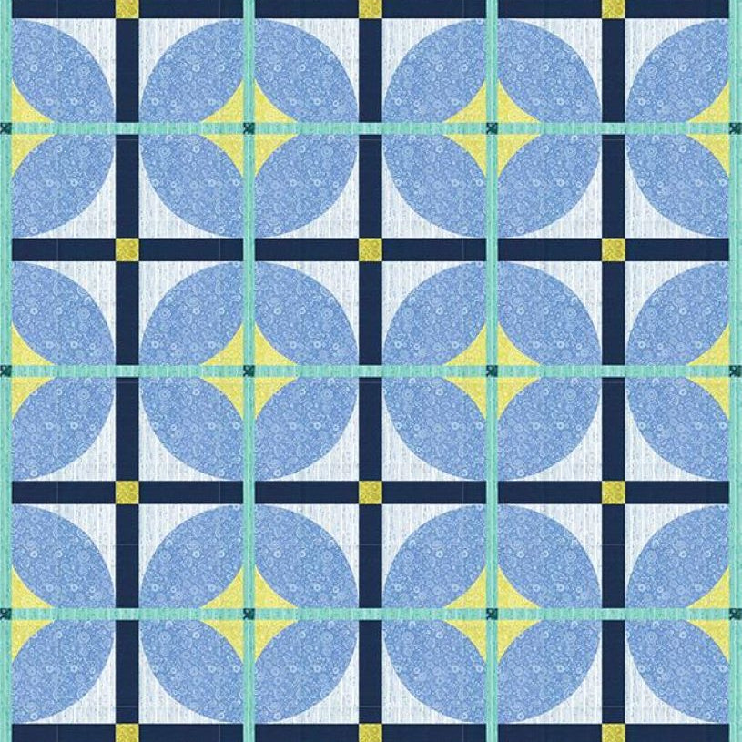 EVERYDAY STITCHES - COURTYARD PATTERN - Artistic Quilts with Color