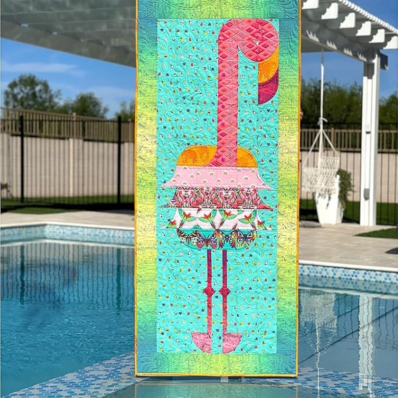 SEW KIND OF WONDERFUL - TULA PINK DAYDREAMER DREAMY DAN QUILT KIT - Artistic Quilts with Color