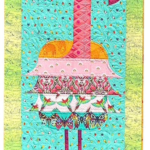 SEW KIND OF WONDERFUL - TULA PINK DAYDREAMER DREAMY DAN QUILT KIT - Artistic Quilts with Color