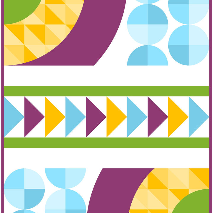 ON WILLIAM'S STREET - SPARK MYSTERY QUILT PATTERN - Artistic Quilts with Color