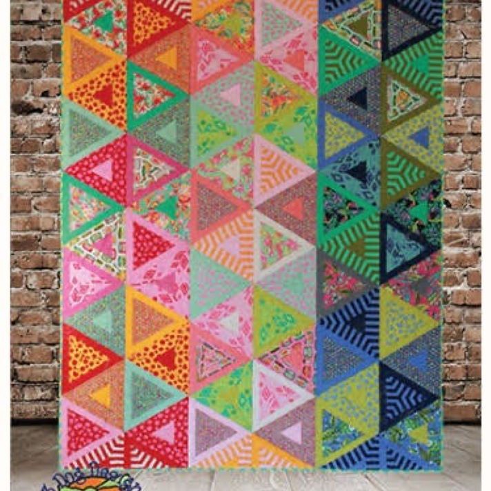 3 DOG DESIGN CO - SCIENTIFIC NOTATION PATTERN - Artistic Quilts with Color