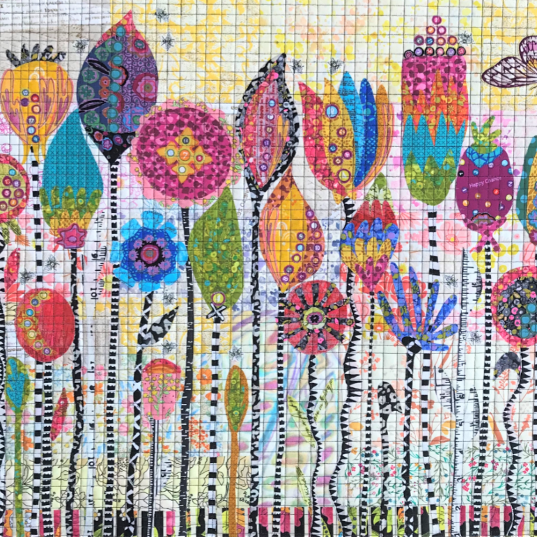 LAURA HEINE - SEED PODS Pattern - Artistic Quilts with Color