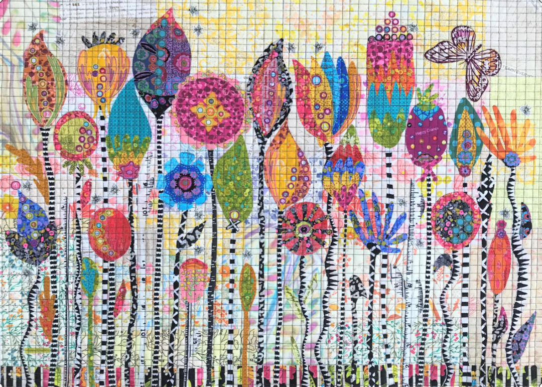 LAURA HEINE - SEED PODS Pattern - Artistic Quilts with Color