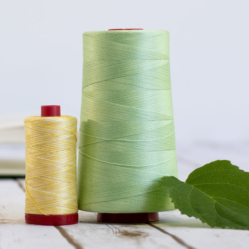 HOW TO WE USE AURIFIL 12 WT THREAD