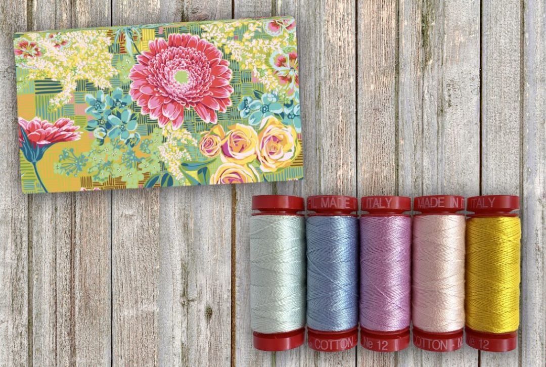 AURIFIL - ANNA MARIA HORNER - VIVACIOUS, 12WT COLLECTION