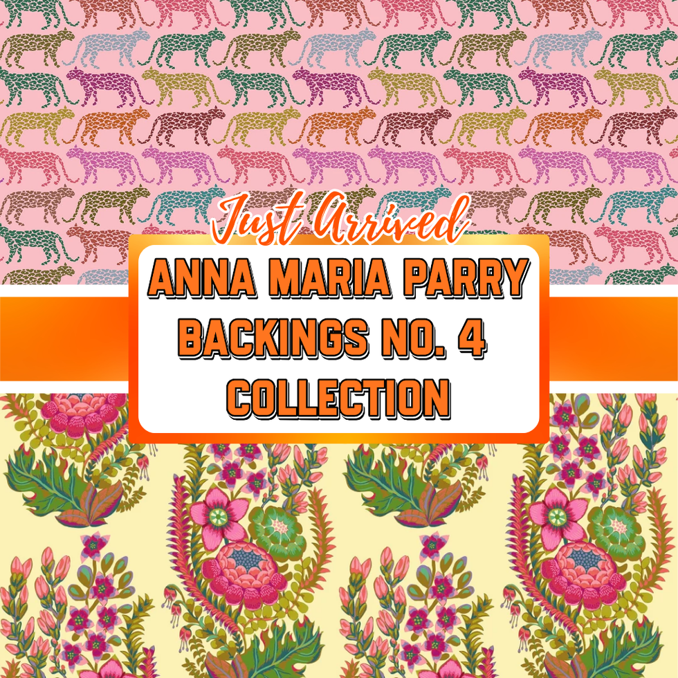 Now Arrived: Anna Maria Parry Backings No. 4 – Artistic Quilts with ...