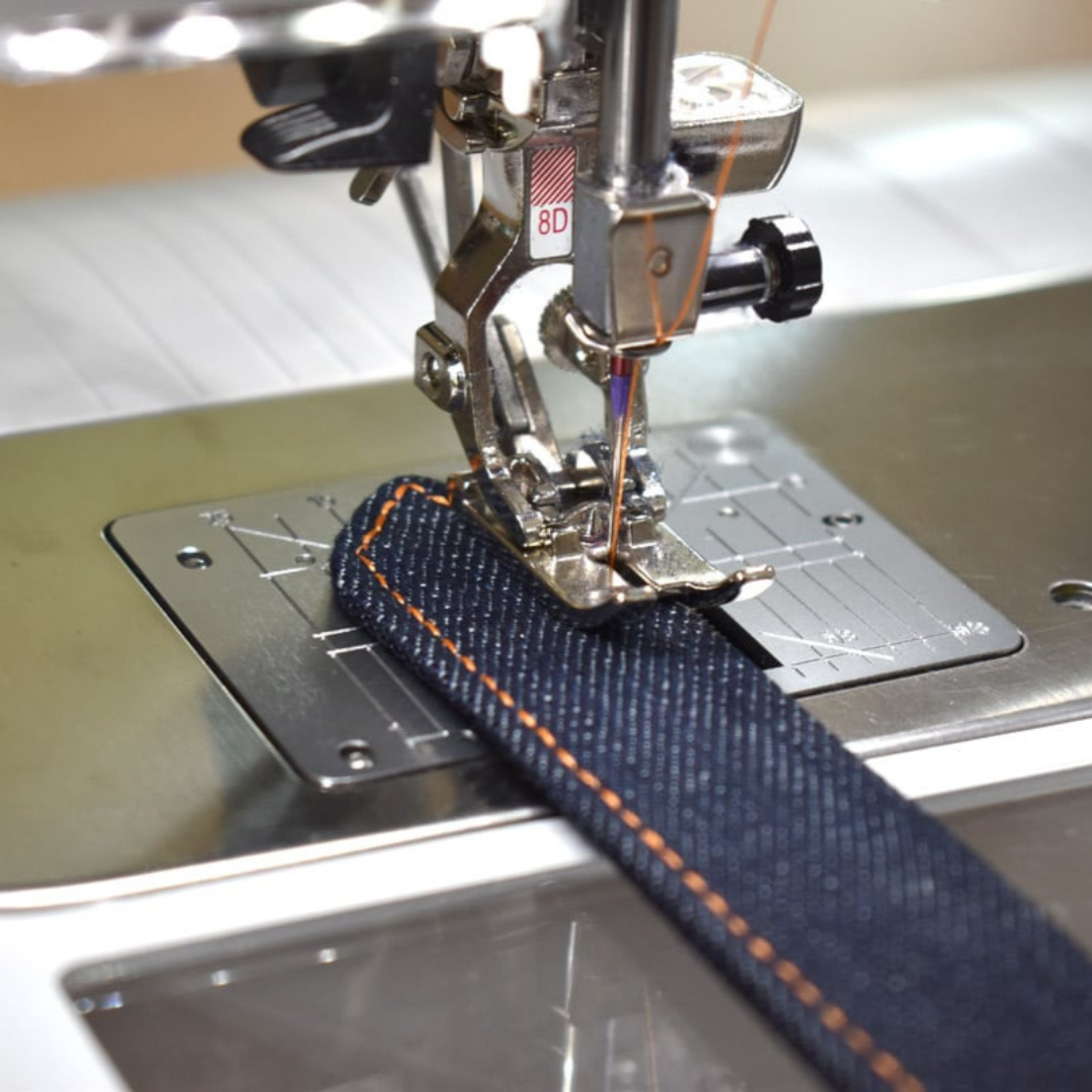 Master Heavy Fabrics with Ease Using the BERNINA Jeans Foot