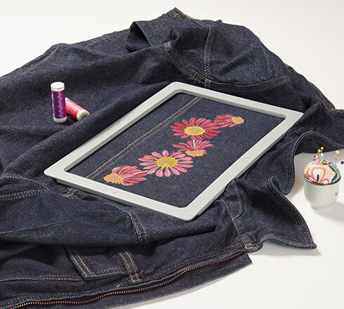 Creating Clean Embroidery with the BERNINA Magnetic Hoop