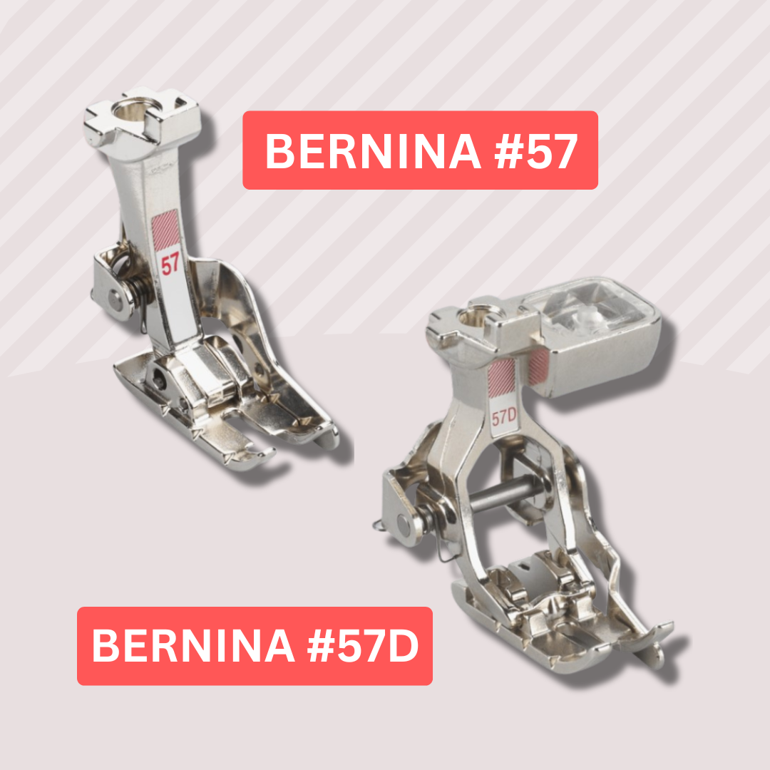 The Secret to Perfectly Straight Seams: BERNINA #57 & #57D