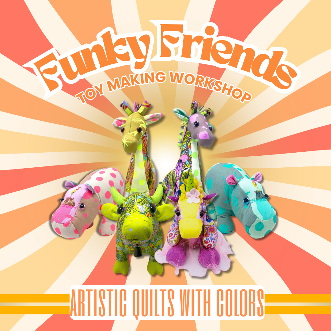 Bring Your Plush to Life: Jinni Beens Funky Friends Workshop