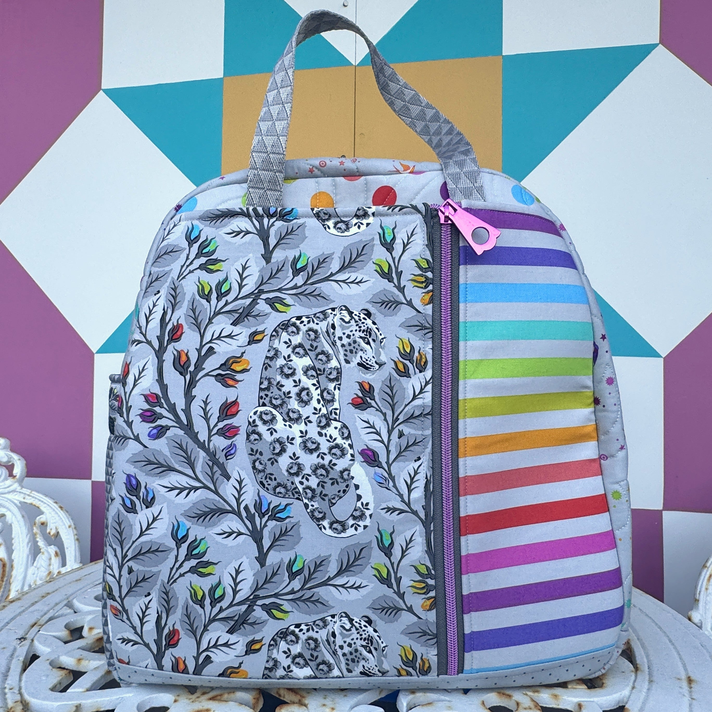 NEW KIT DROP — ByAnnie Courtside in Tula Pink Graywork Light!