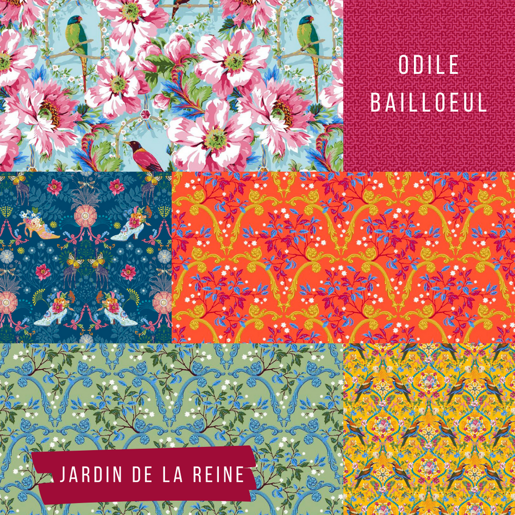 Jardin De La Reine Collection by Odile Baillouel is in!