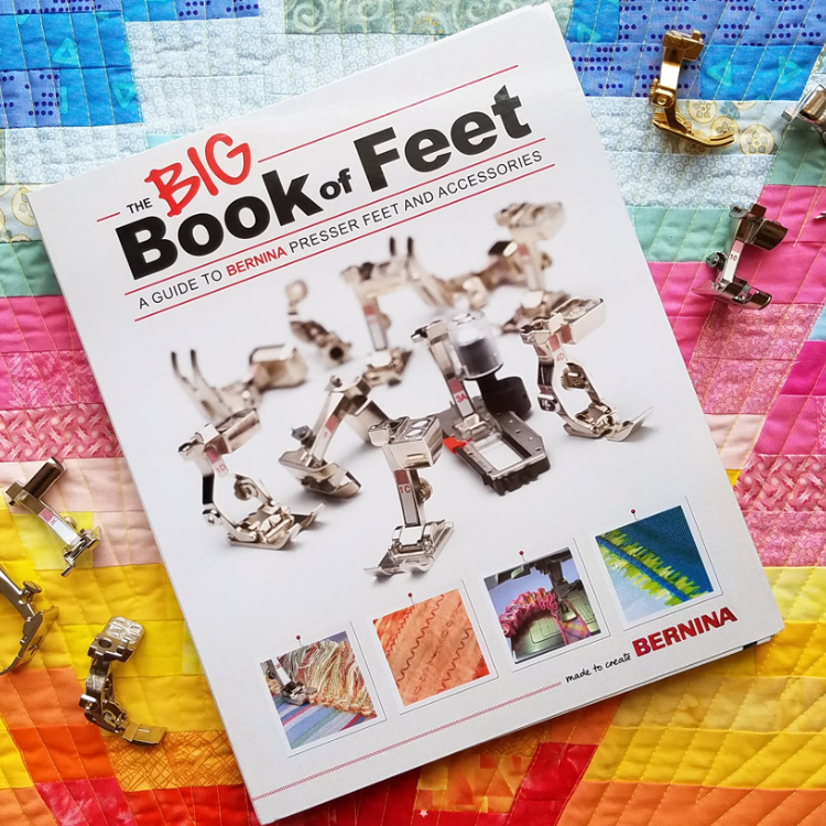 Explore Every Presser Foot with BERNINA Big Book of Feet