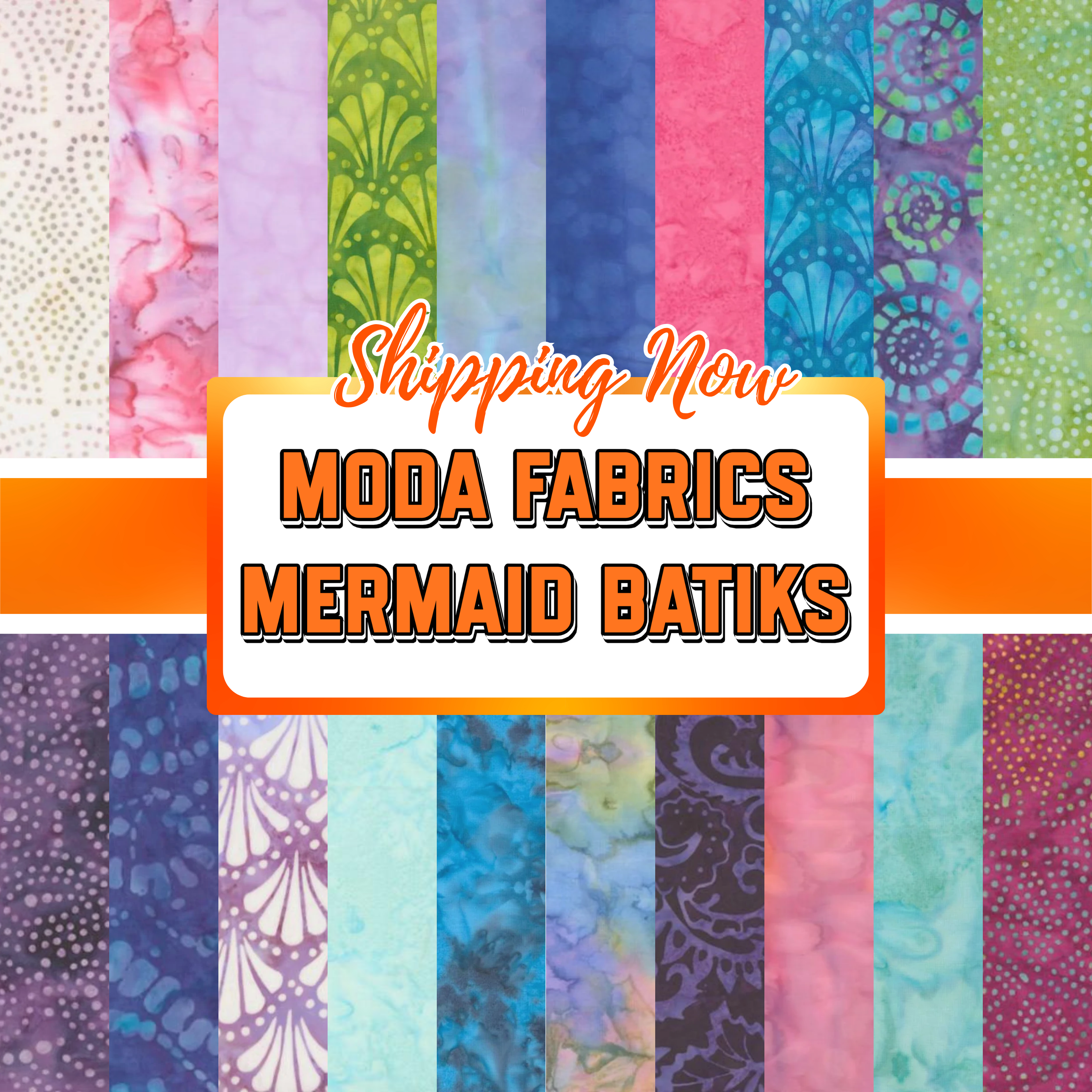 Now Available: Mermaid Batiks Collection Has Arrived