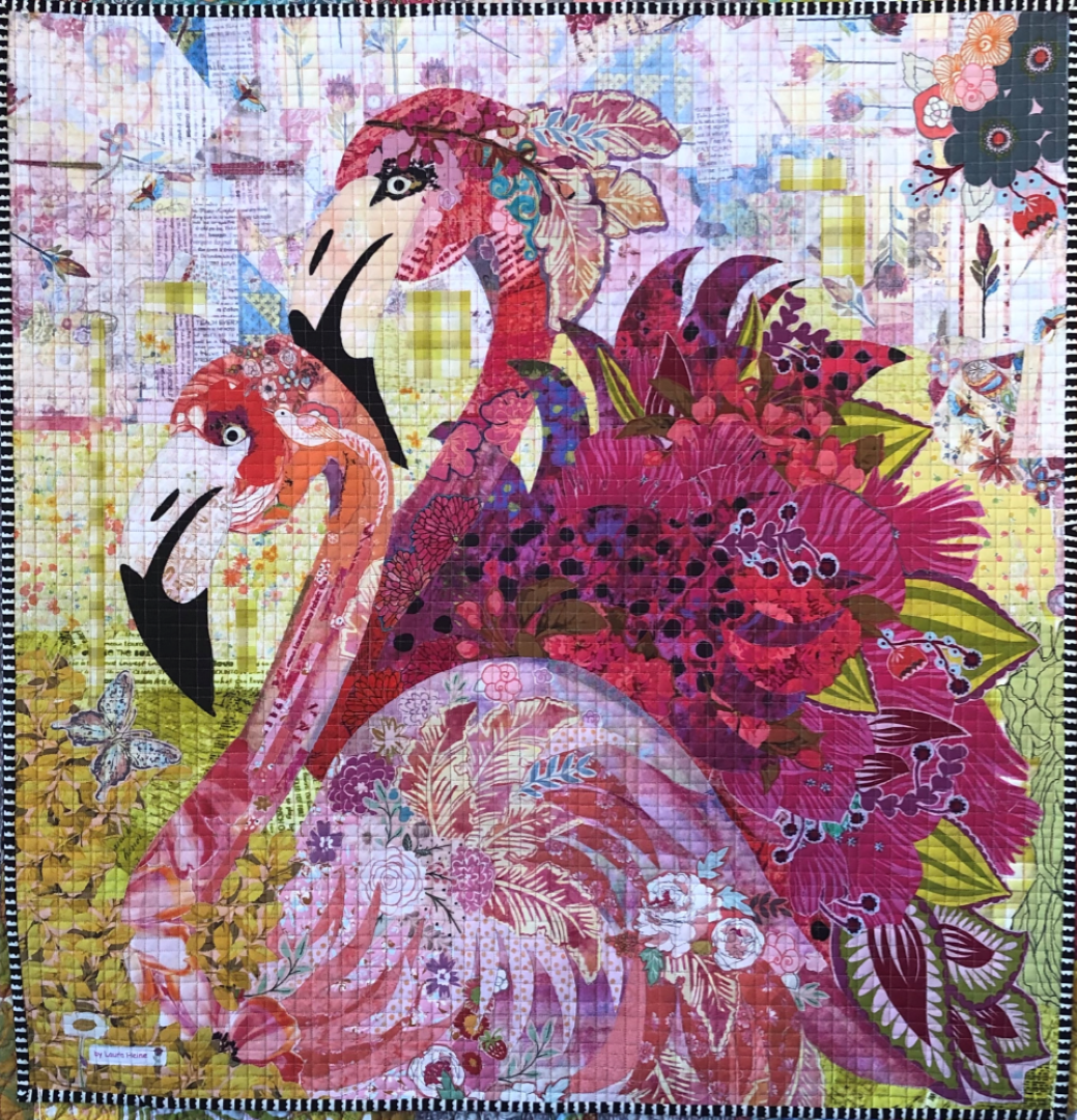 Laura Heine - Opposites Attract Collage Quilt Pattern