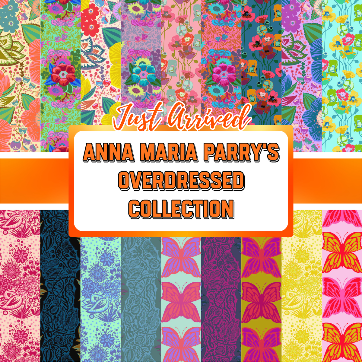 Parry Maria New Fabrics to Explore: Anna Maria Parry’s Overdressed Collection ...