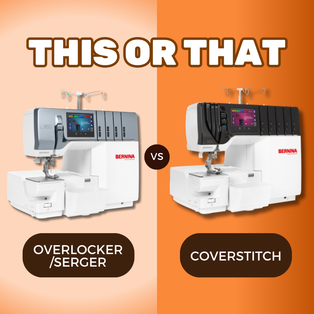 Serger vs. Coverstitch: What’s the Difference and Why It Matters