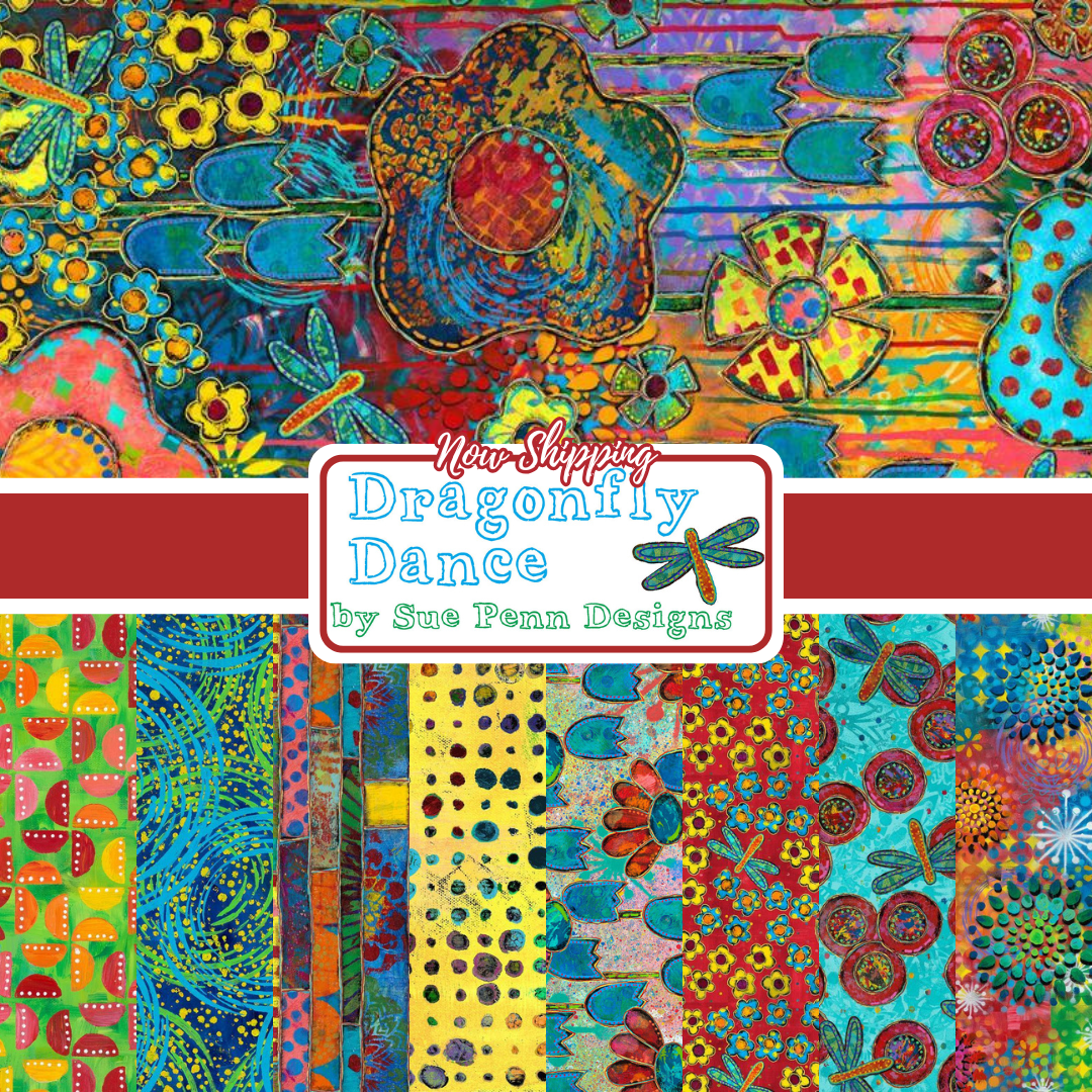 Sue Penn's Dragonfly Dance: A Whirl of Color and Creativity