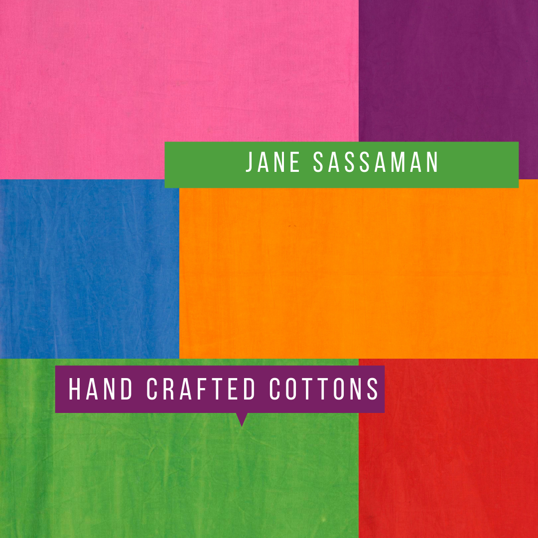 JANE SASSAMAN - HAND CRAFTED COTTONS – Artistic Quilts with Colors Inc.