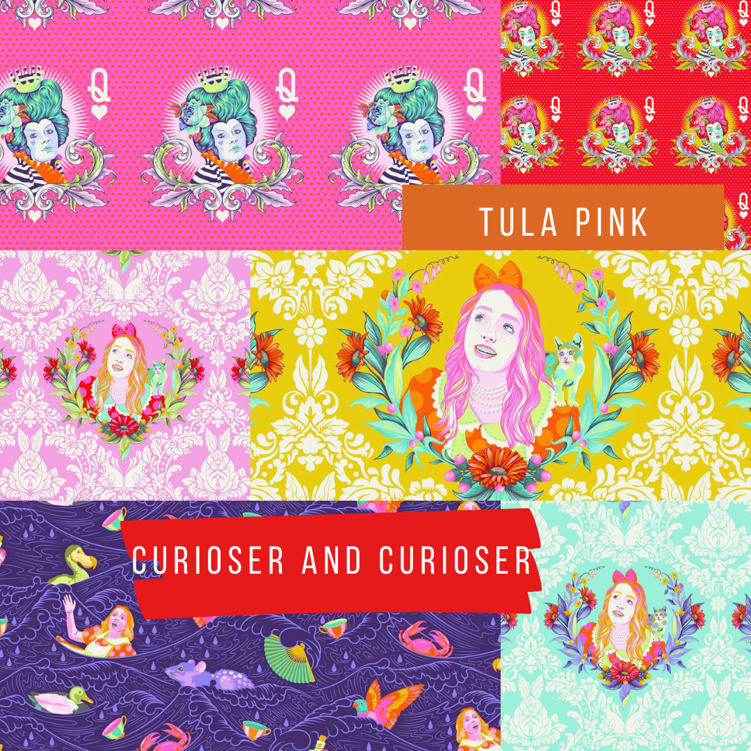 TULA PINK - CURIOSER AND CURIOSER