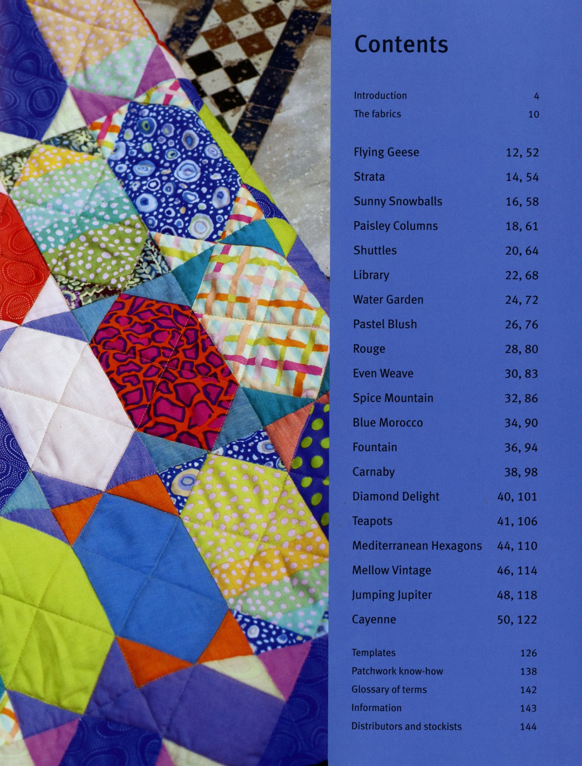 KAFFE FASSETT - QUILTS IN MOROCCO