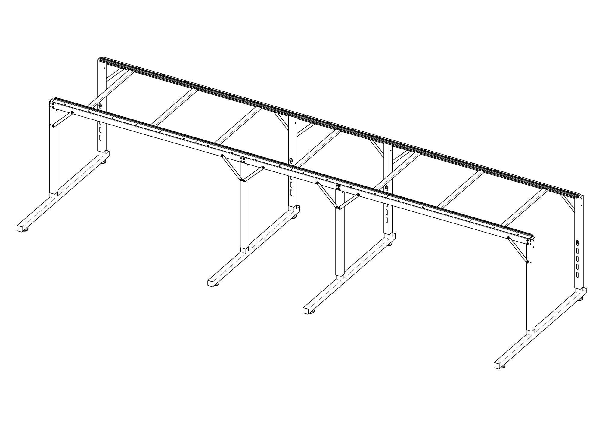 HANDI QUILTER - 2FT HQ LOFT FRAME EXTENSION