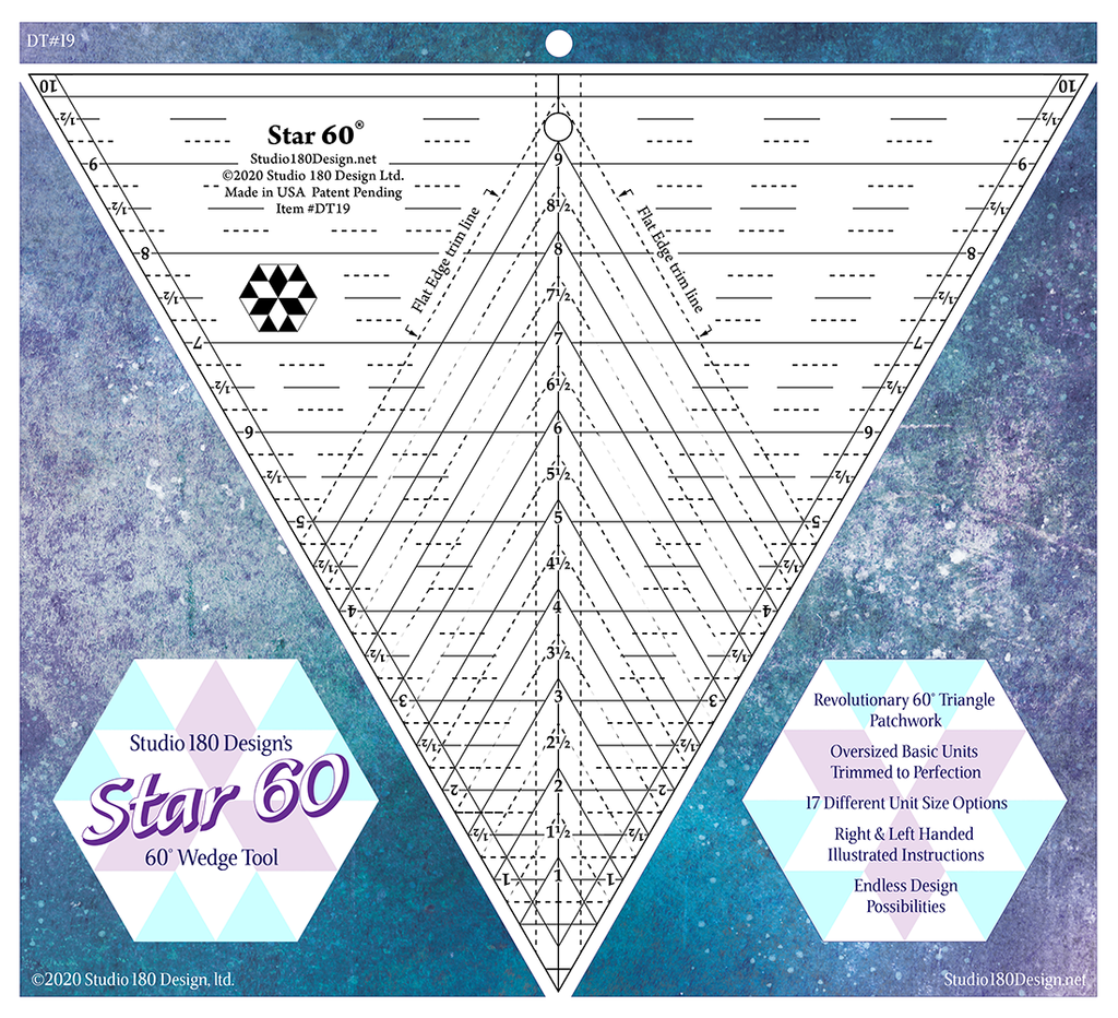 STUDIO 180 DESIGN - Star 60 Ruler