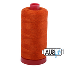 AURIFIL - Lana Wool 12 WT - LARGE SPOOL, 8245 Dark Pumpkin