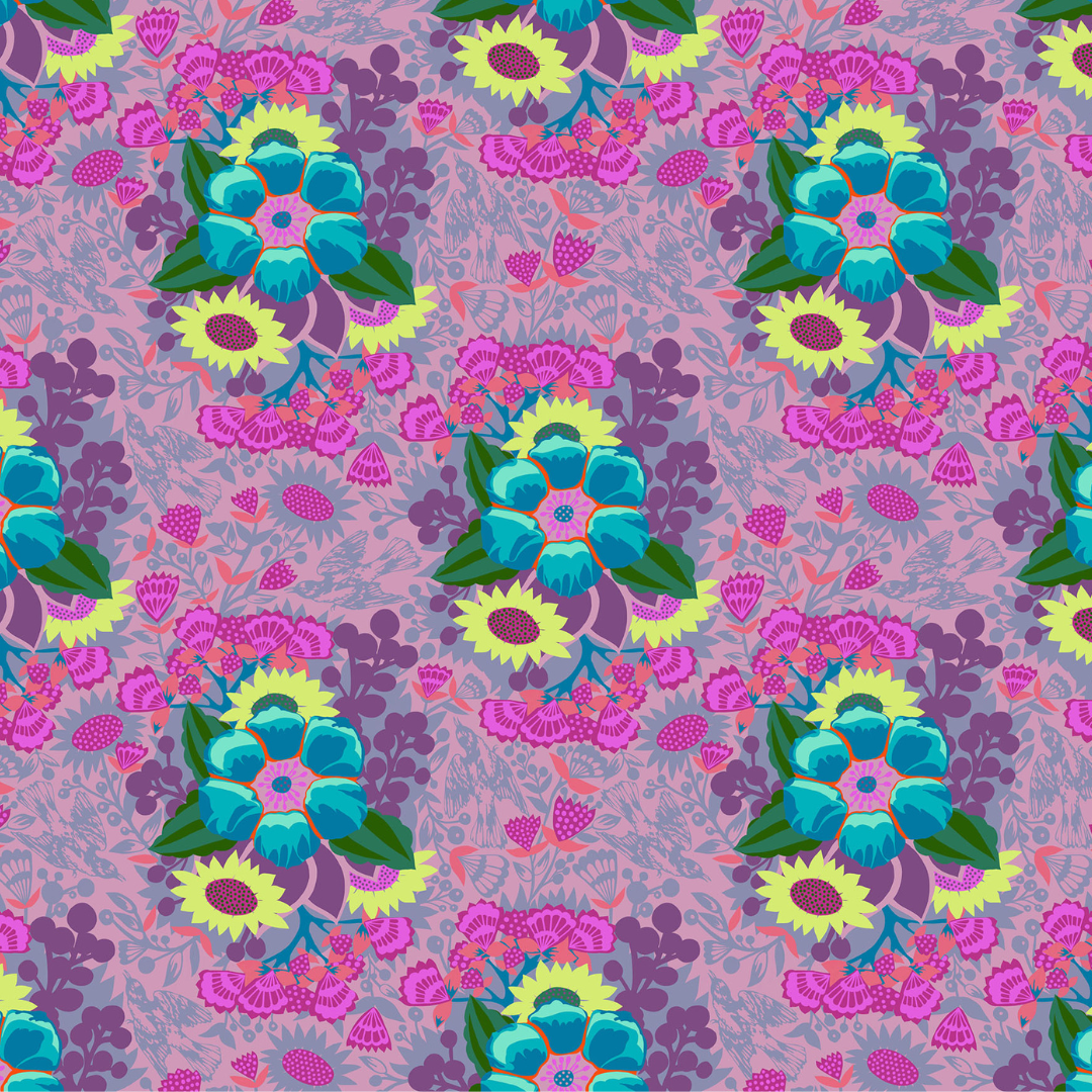 Parry Maria ANNA MARIA PARRY - OVERDRESSED - Centerpiece, Grape – Artistic Quilts ...