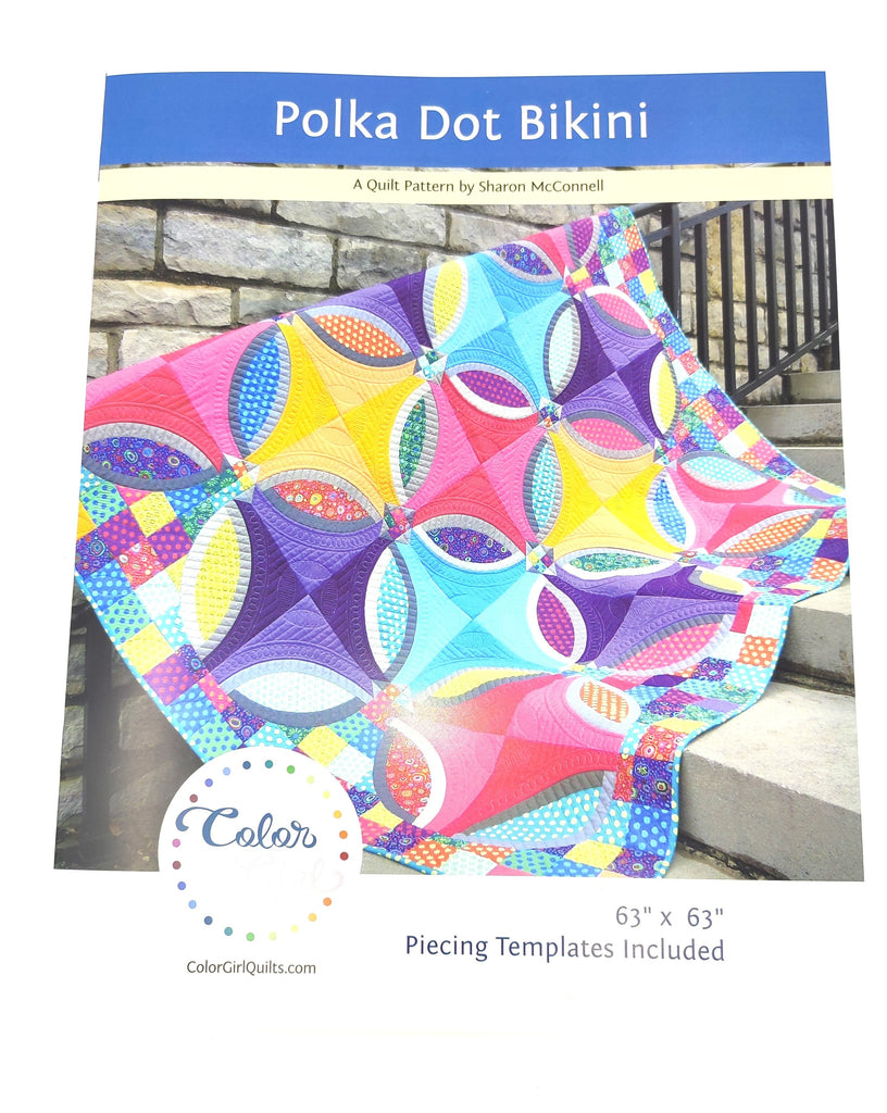 Color Girl Quilts - Polka Dot Bikini Quilt Pattern