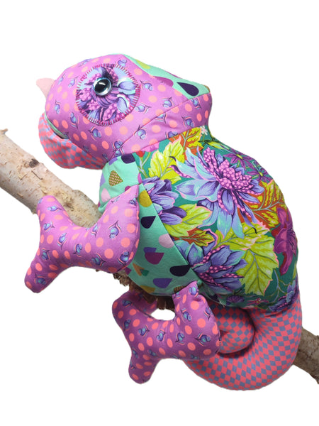 FUNKY FRIENDS FACTORY - Coco Chameleon KIT – Artistic Quilts with