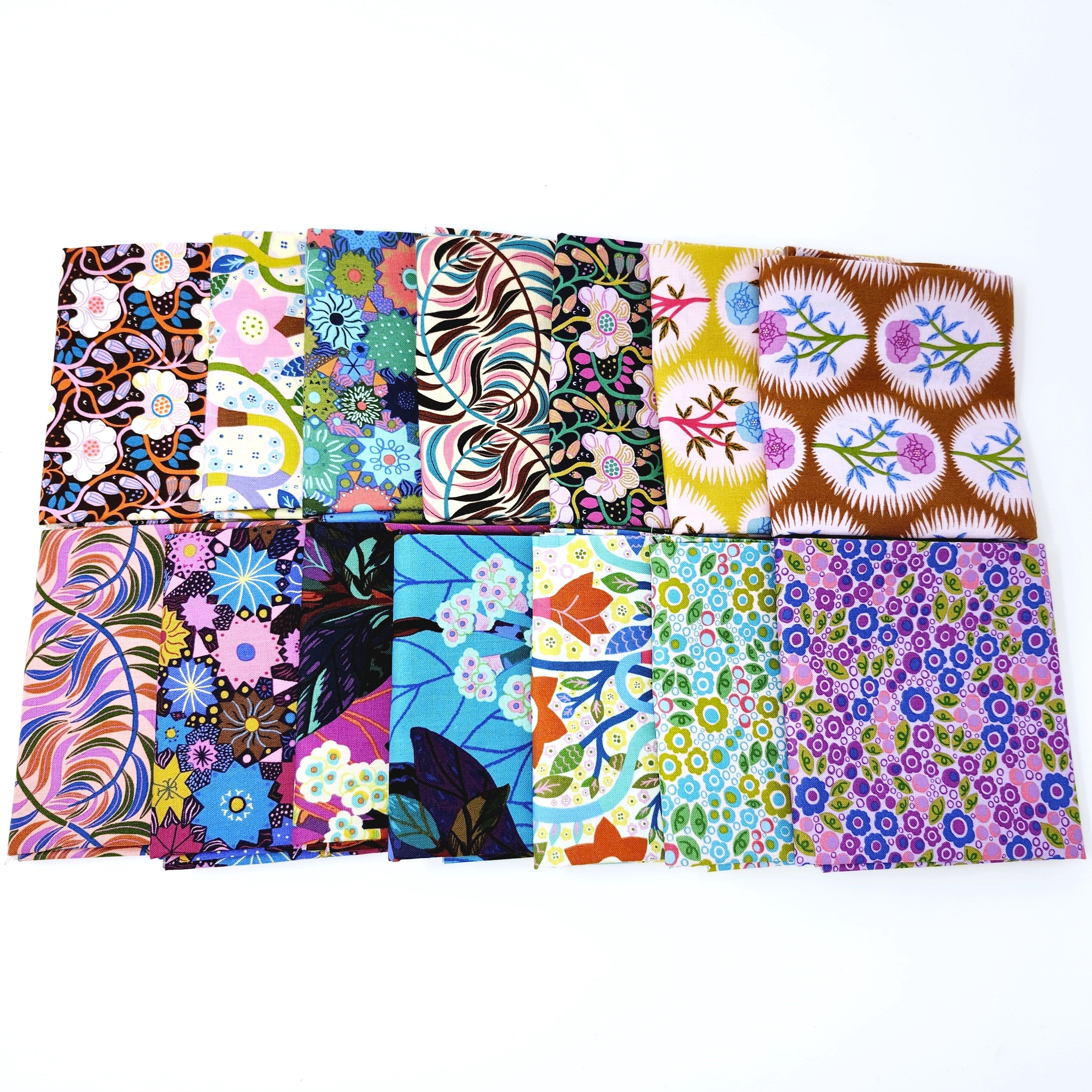 Monika Forsberg - Bloomology  - Fat quarter Bundle