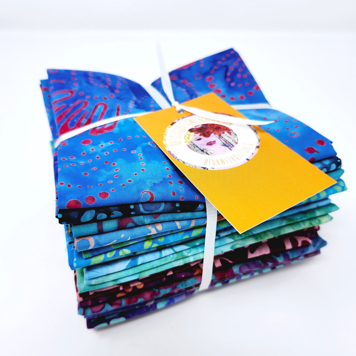 MODA FABRICS - Chroma Batiks Fat Quarter Bundle Dark – Artistic Quilts ...