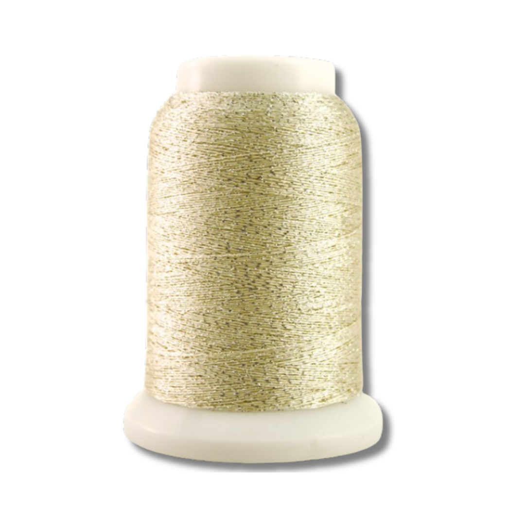 Champagne Color Thread Spool SUPERIOR THREADS - Halo - 331 Champagne – Artistic Quilts with Colors Inc.