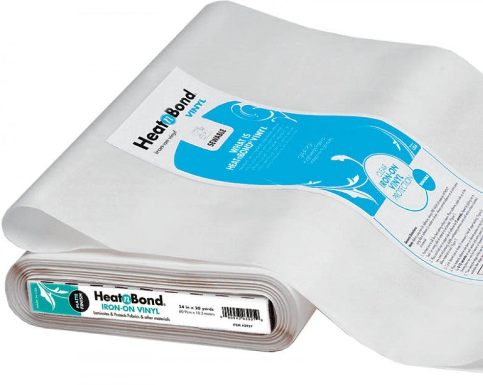 Heat N Bond Iron on Vinyl Gloss Interfacing - PER QUARTER METER Heat N Bond Iron on Vinyl Gloss Interfacing - PER QUARTER METER